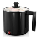 Electric Hot Pot 1.5L Non-Stick Saucepan ¨C Portable Mini Electric Cooker for Noodles, Pasta, Eggs, Steak & Ramen | Fast Heating, Dorm & Travel Friendly