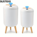 Automatic Trash Can Touchless Motion Sensor Garbage Can with Lid 2-Pack 2.64 Gal & 3.17 Gal Smart Sensor Waste Bin for Bathroom Kitchen Bedroom Living Room