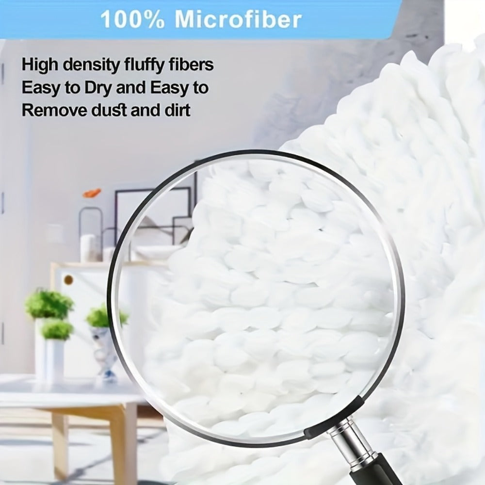 Microfiber Rotary Mop Replacement Heads 360 Degree Triangular Spin Mop Pads Refill Compatible with Rotary Mop Systems Deep Floor Cleaning 2 5 10 20 Pack