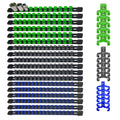 Socket Organizer Set with Rails ¨C Heavy Duty ABS Socket Holder Rack for 1/4¡±, 3/8¡± & 1/2¡± Drive ¨C Tool Storage Kit for Toolbox, Garage & Workshop Organization (6, 9 or 18 Piece)