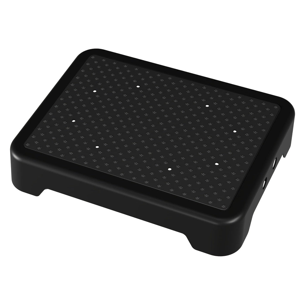 Non-Slip Step Stool Heavy Duty 550LBS Capacity Portable One Step Platform for Elderly Adults - Anti-Slip Rubber Mat Height Adjustable Indoor Outdoor Use Bed Car Door Bathroom Stair