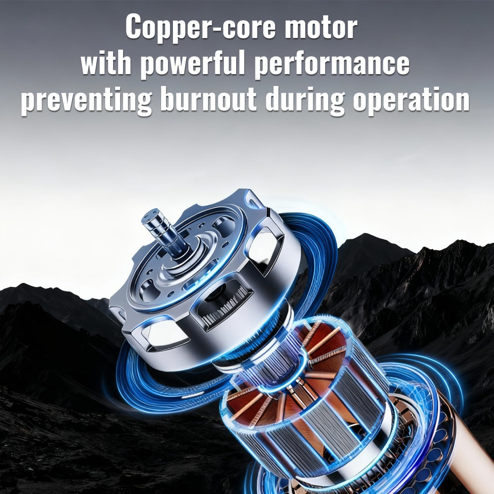 Mini Belt Sander - 7-Speed Adjustable Electric Belt Grinder with Pure Copper Motor for Grinding, Sharpening & Polishing Wood & Metal