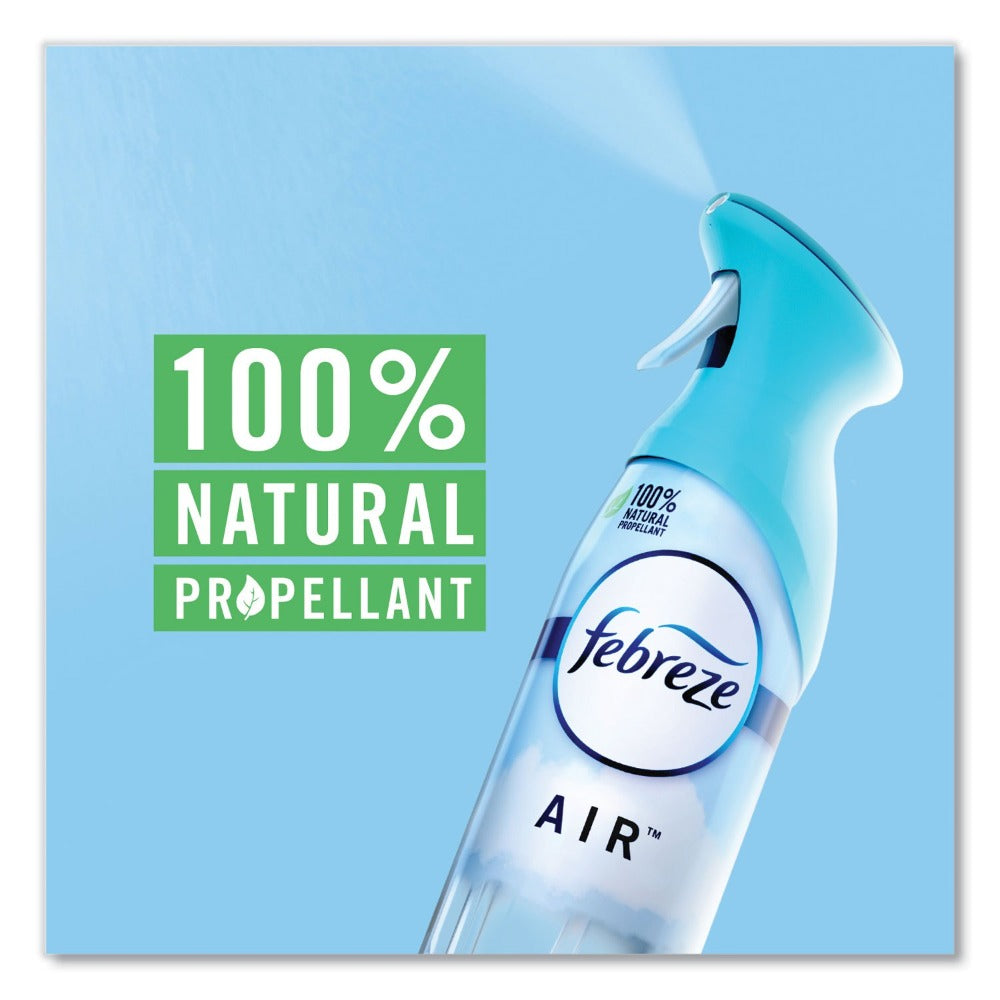 Febreze AIR Gain Original Air Freshener Spray 8.8oz 6-Pack Carton ¨C Odor Eliminator, 100% Natural Propellant