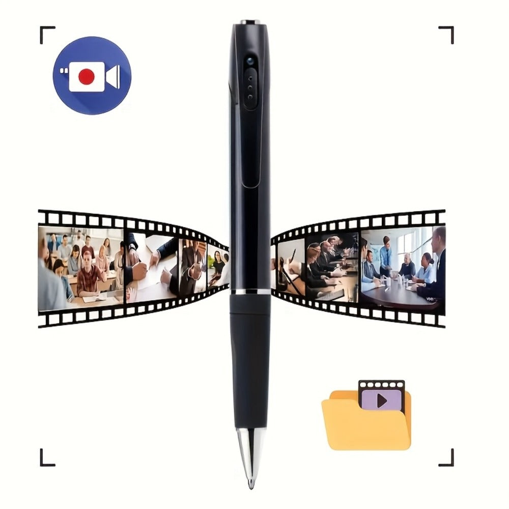 1080P HD Mini Hidden Camera Portable Body Camera Recorder Indoor Outdoor Security Surveillance Cam with Night Vision 250Hr Standby for Home Office Classroom Meeting 64GB Option Available
