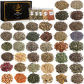 Dried Herbs & Flowers Magic Supplies Kit 40 Pack ¨C Witch Starter Set for Rituals, Spells, Candle & Soap Making, Pagan Altar, Halloween & Christmas Gift, Party Favors, Home Decor