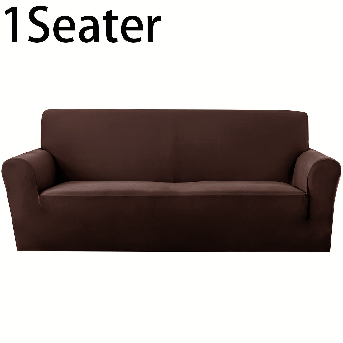 Elastic Anti-Slip Sofa Cover - Stretch Pet Friendly Couch Slipcover with Cat Paw Protection, Easy Care Fabric for Living Room Bedroom Office, 7 Colors 1-4 Seater