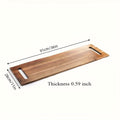 Charcuterie Board Extra Large 36x12 Inch Acacia Wood Cutting Board with Handles 3FT Rectangular Cheese Serving Platter Oversized Grazing Board for Meat Appetizers Party Entertaining Housewarming BBQ Gift