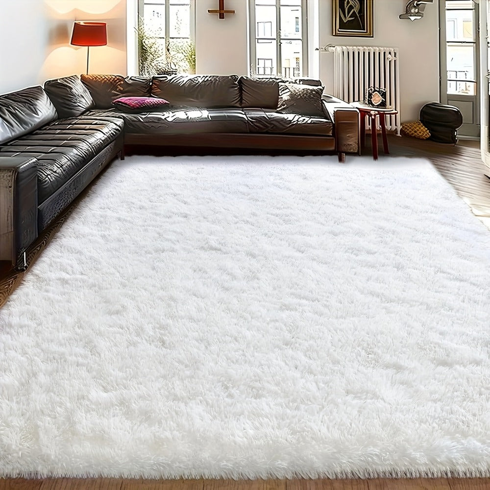 Fluffy Area Rug Large Soft Shag Carpet for Living Room Bedroom ¨C Non-Slip Ultra Thick Plush Floor Mat, Multiple Sizes & Colors, Home Decor