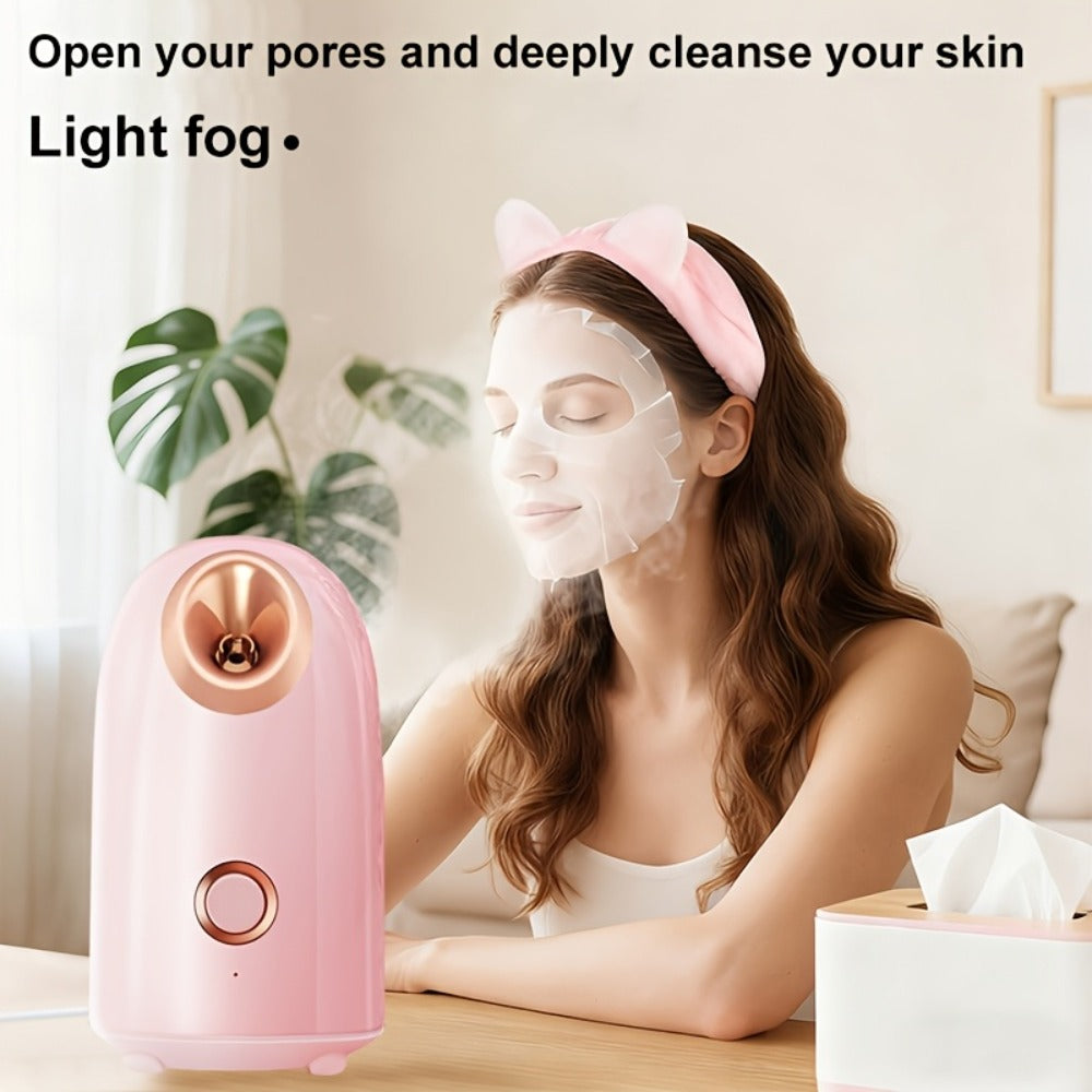 Blackhead Remover & Facial Steamer Combo - Pore Cleansing Home Spa Beauty Device for Dry Skin, Nose & Face Care, Unisex Skin Care Tool - Basic, Deluxe & Flagship Models, Great Gift Idea