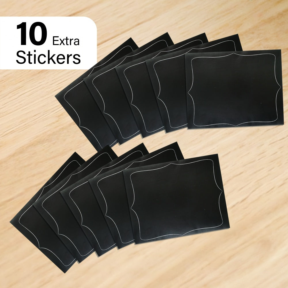 Mini Chalkboard Signs with Easel Stand Pack of 20 - Wedding Party Food Table Number Signs Buffet Labels