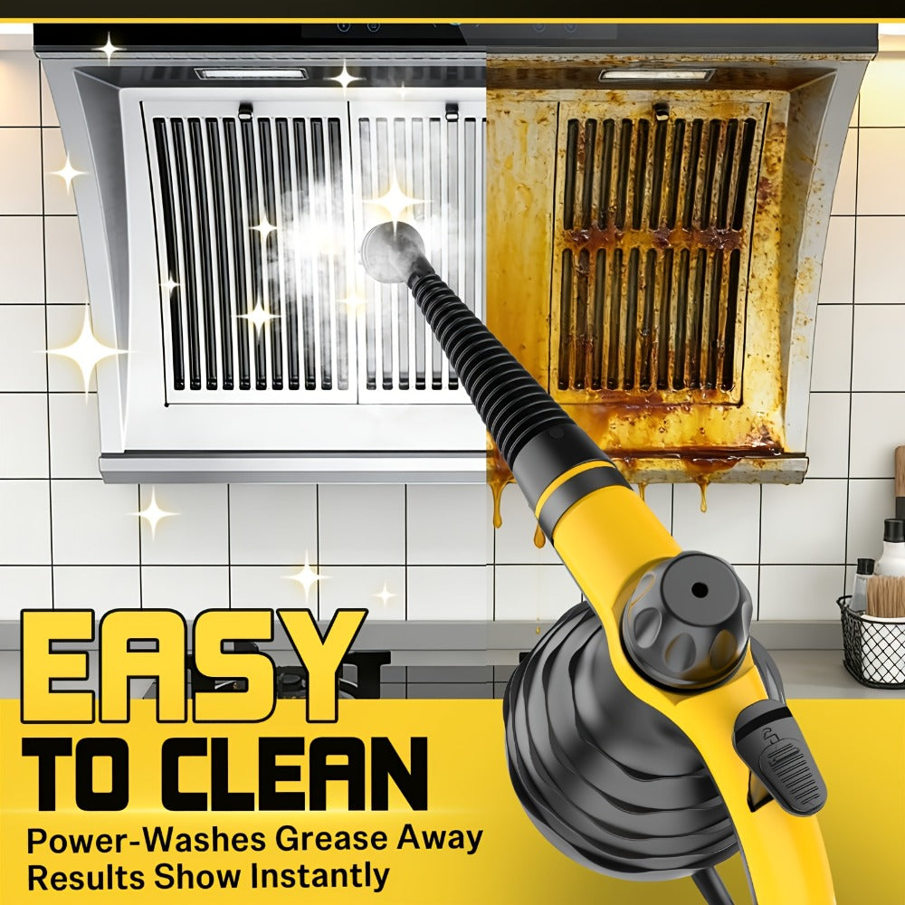 Steam Cleaner with 11 Accessories Multi-Surface Portable Home Steam Cleaning Machine for Floor Tile Grout Kitchen Bathroom Sofa