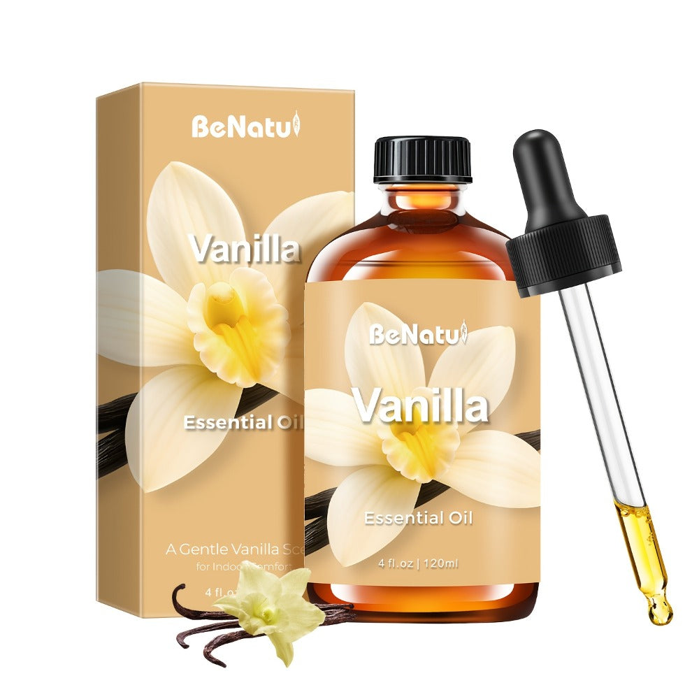 Carrier Oil & Essential Oil 4oz Argan Jojoba Rosehip Vitamin E Rosemary Lemongrass Vanilla Cinnamon for Massage Body Oil Diffuser Soap Candle Hair Skin Care