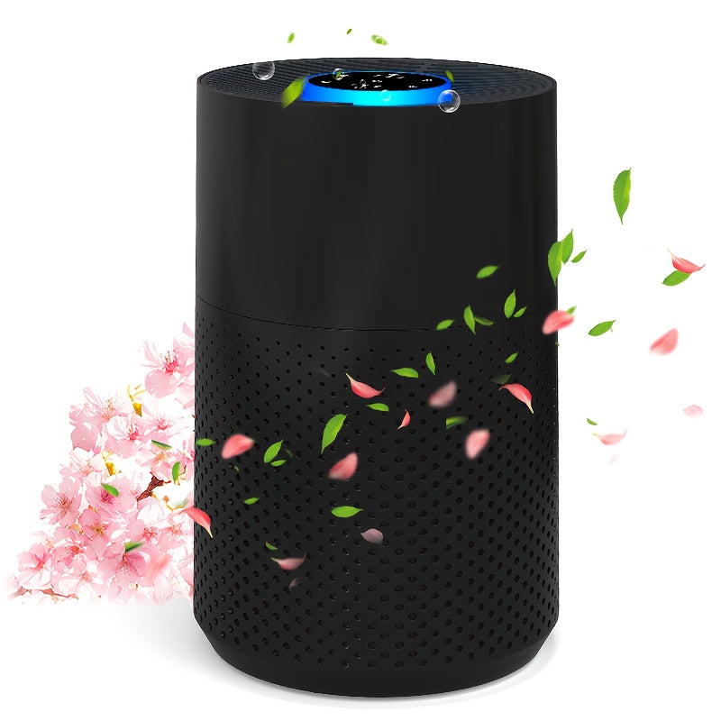 Air Purifier for Home with H13 True HEPA Filter, 3-in-1 Filtration for Allergies Pets Hair Smoke Dust Odors Pollen, Sleep Mode Bedroom Air Purifier for Pet Dander Smokers & Large Room