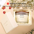 Scented Candles 3-Wick Large Soy Wax Candle 12.4oz - 70 Hour Burn Time, Natural Soy Blend & Beeswax, Luxury Gift Box, 6 Scents: Vanilla Coconut, Lemon Lavender, Jasmine, Citrus Sage, Pink Sands, Gardenia