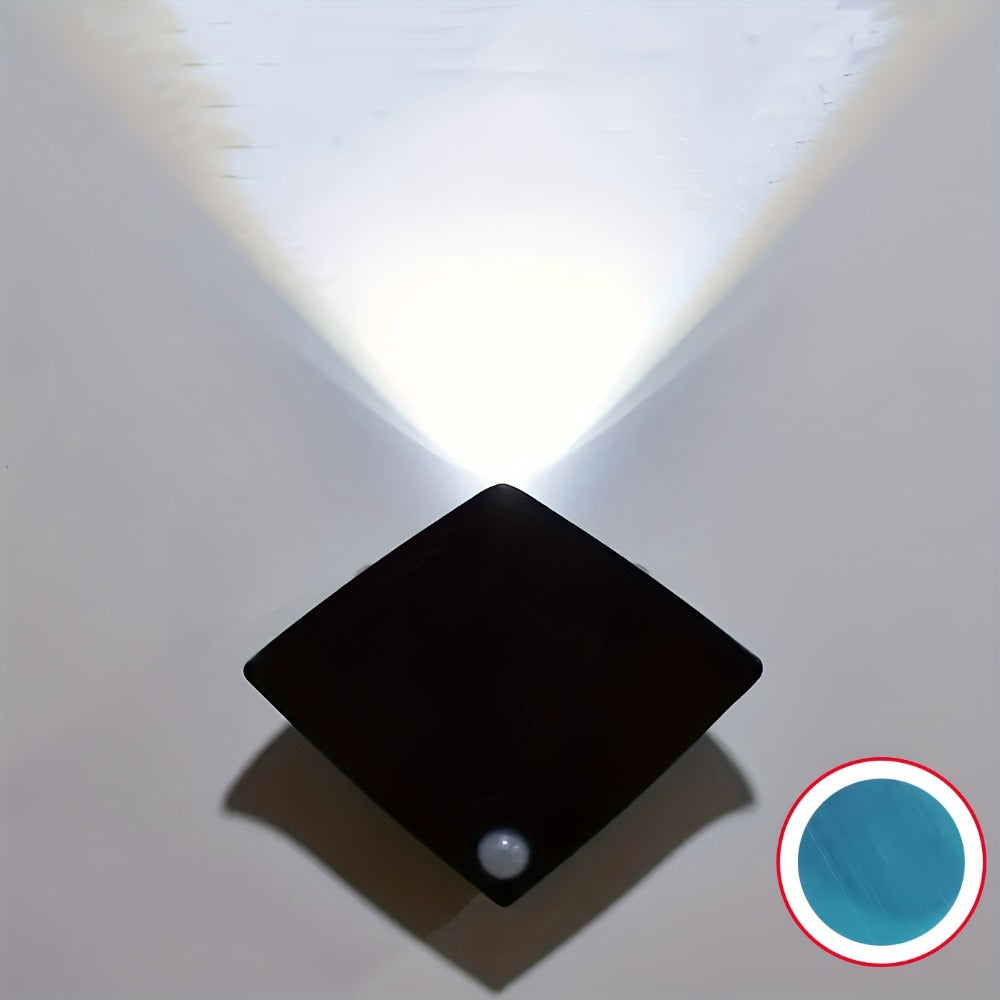 Magnetic LED Motion Sensor Wall Light USB Rechargeable ¨C Wireless Night Light for Hallway, Stairs, Bedroom & Kitchen in White or Warm Light (1, 2 or 4 Pack)