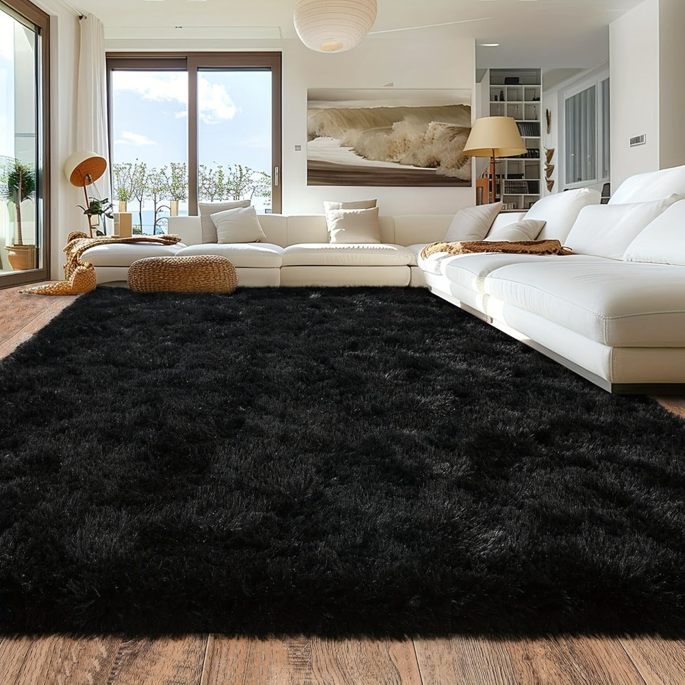 Shag Rug Fluffy Thick Area Rug - Soft Fuzzy Tufted Plush Carpet for Bedroom & Living Room | Machine Washable Non-Slip Floor Mat in Multiple Colors & Sizes | Cozy Home Decor Room Accent Rug