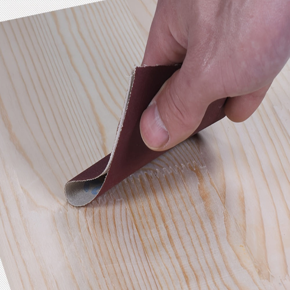 Sandpaper Roll with Dispenser, Aluminum Oxide Multi-Grit Emery Cloth 80-600, 4/5/6 Piece Set, 236 Inch for Wood Metal Glass Woodworking Sanding Blocks DIY
