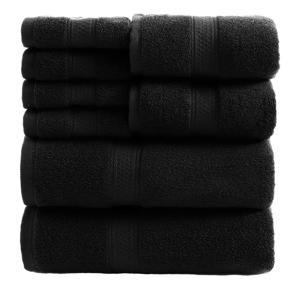 Luxury Soft Towel Set 8 or 16 Piece - Thickened Quick Dry Skin Friendly High Absorbency Bath Towels Hand Towels Washcloths | 13+ Colors | Home Hotel Travel Fitness Spa Gift Set