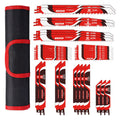 Reciprocating Saw Blades Set 34-Piece ¨C Universal Fit Heavy Duty Bi-Metal Blades for Metal & Wood Cutting, Demolition, Pruning, Remodeling, Compatible with DeWalt Makita Milwaukee Bosch, Storage Pouch