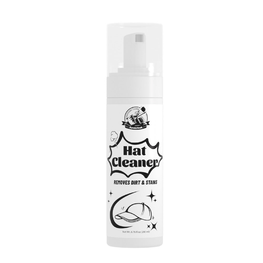 Hat Cleaner Foam Spray ¨C Professional Stain Remover for Wool, Felt & Fur Hats, Removes Dirt, Sweat & Fingerprints, 6.76 Fl Oz (200ml), All-Season Hat Care, Great Gift for Hat Lovers (1/2/3/5 Pack)