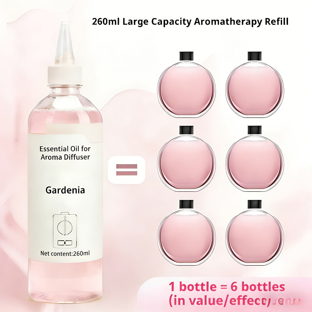 Essential Oil Refill for Aroma Diffusers - 16.91oz Large Capacity, Long-Lasting Fragrance, Anti-Spill Design, Odor Eliminating, Compatible with Most Diffuser Models, Rose Ocean Lavender Sandalwood