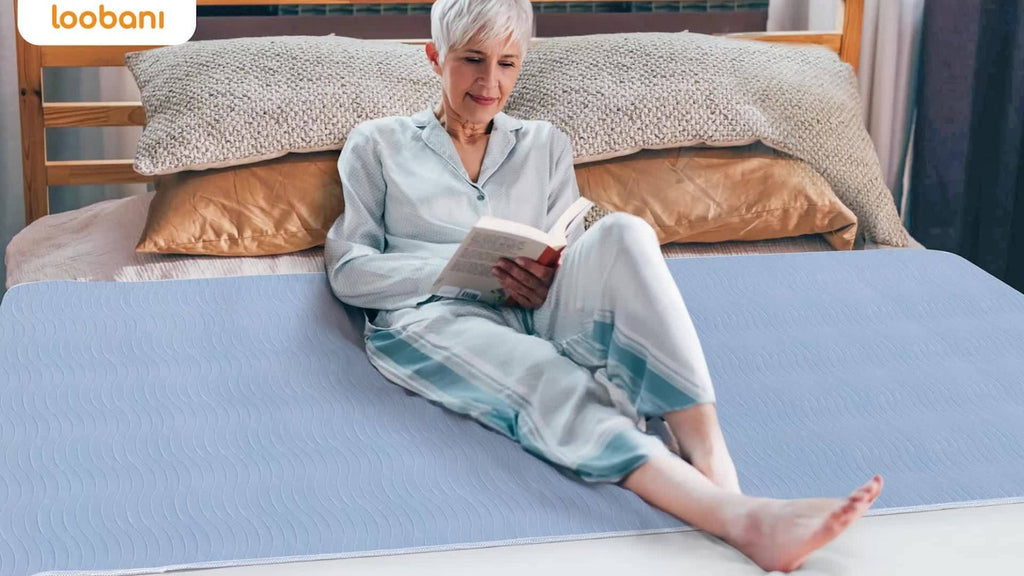 Washable Waterproof Bed Pads 2 Pack - Heavy Absorbency Reusable Incontinence Mattress Protector for Adults, Elderly & Pets | Bed, Sofa, Chair