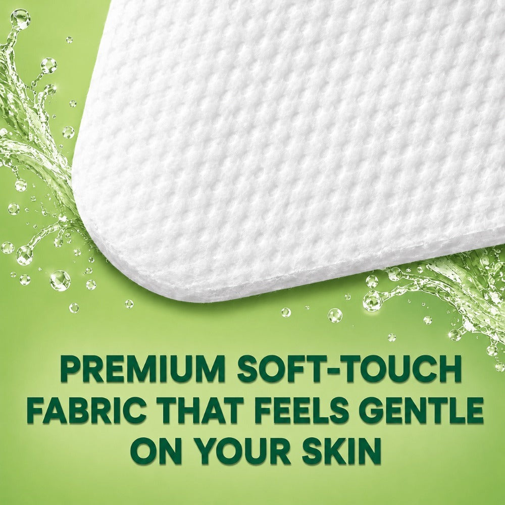 Extra Large Adult Wet Wipes 8x13 Inch 240ct 4 Packs of 60 Aloe Vitamin E Cucumber Scent Alcohol-Free Latex-Free Disposable Bathing Wipes for Elderly Incontinence Personal Care