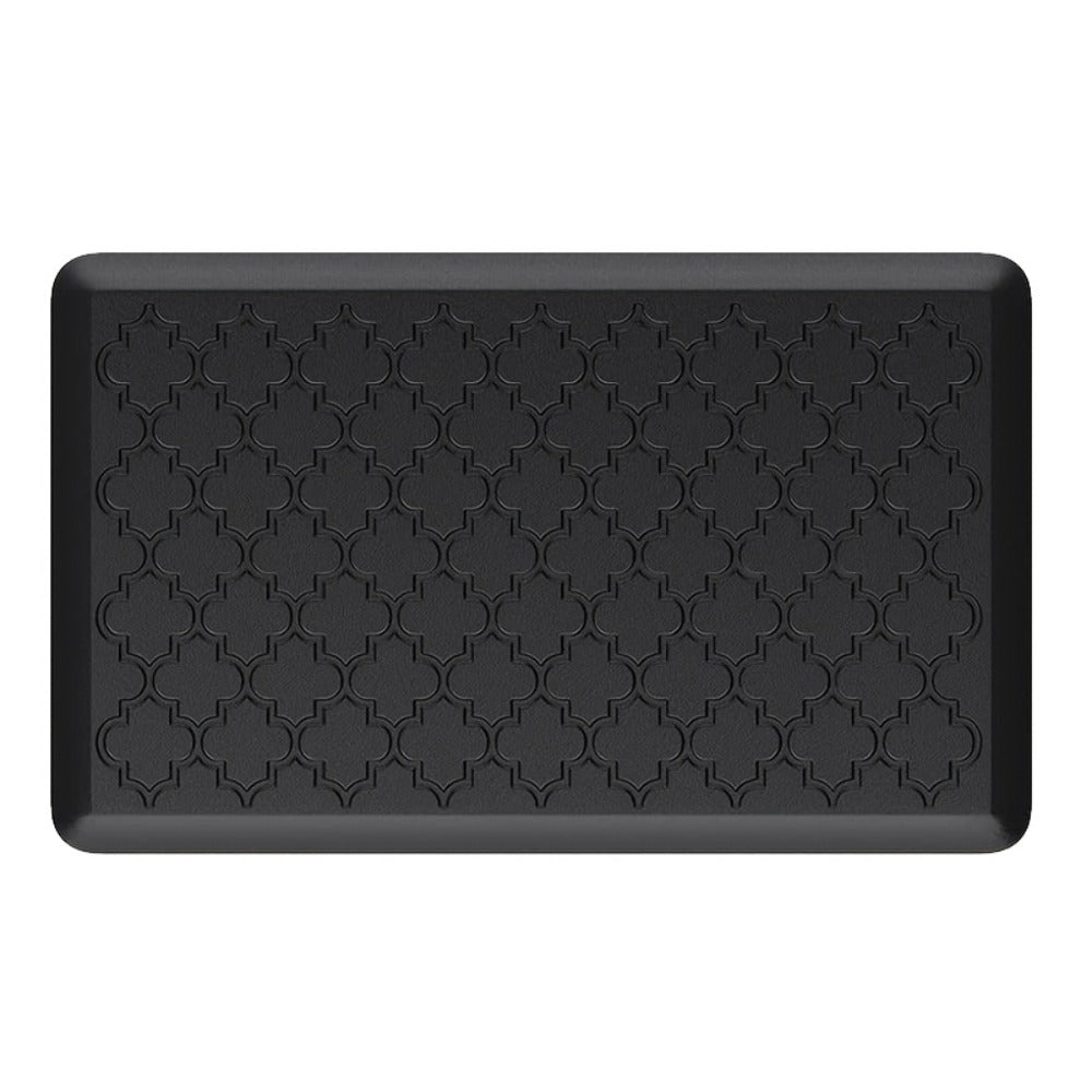 Anti-Fatigue Kitchen Floor Mat ¨C Cushioned PVC Foam Non-Slip Ergonomic Standing Mat for Kitchen, Office, Sink & Laundry, 2 Sizes ¨C Gray & Black
