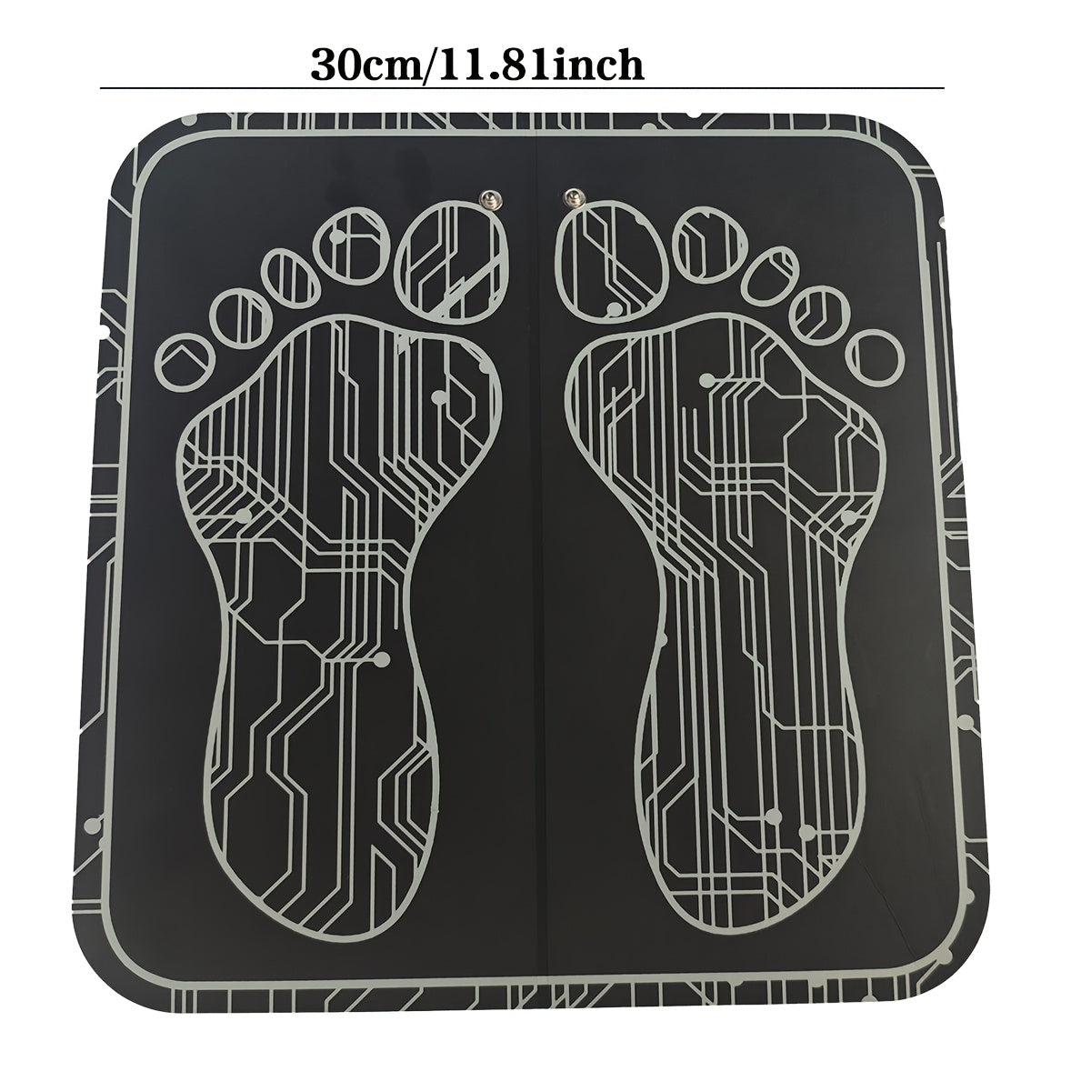 EMS Foot Massager Pad with TENS Therapy ¨C Portable Electric Foot Massage Machine, Reusable Pad, Multiple Mode Adjustment, Pain Relief for Plantar Fasciitis & Tired Feet