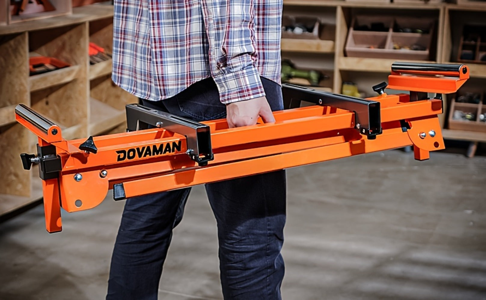 Miter Saw Stand with 78-1/8¡± Sliding Rail ¨C 3-Step Quick Fold, 22LB Lightweight, 330LB Capacity, Universal Fit for DeWalt Makita Bosch & Most Miter Saw Brands
