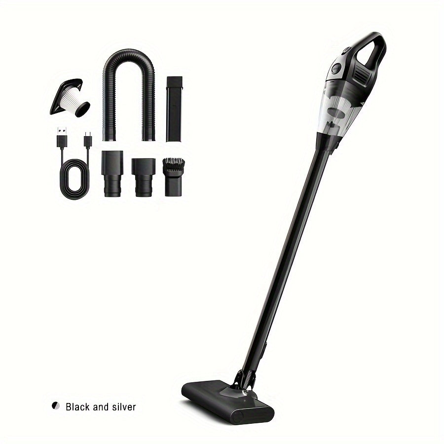 High Power Cordless Vacuum Cleaner for Carpet, Pet Hair & Hard Floors - Wireless Lightweight Household Vacuum with Strong Suction for Home, Car, RV & Kitchen, Ultra-Light Deep Cleaning, Multiple Colors