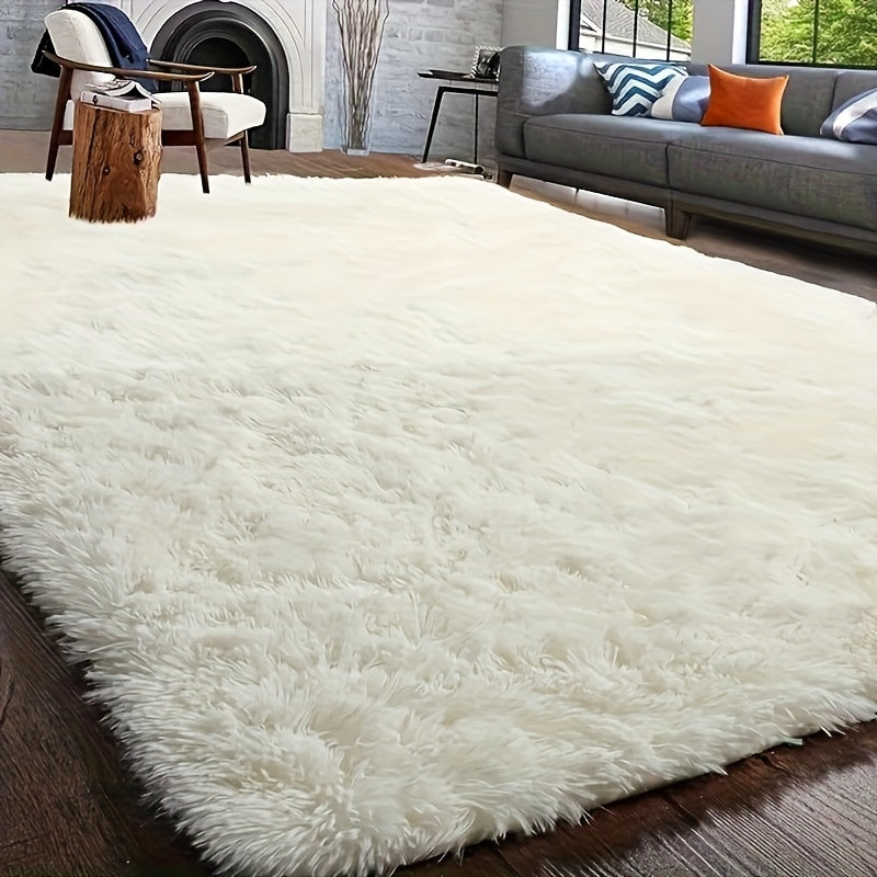 Fluffy Area Rug Large Soft Shag Carpet for Living Room Bedroom ¨C Non-Slip Ultra Thick Plush Floor Mat, Multiple Sizes & Colors, Home Decor