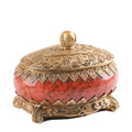 Jewelry Organizer Box with Lid - Necklace Earring Bracelet Ring Storage Case, Elegant Home Decor Gift