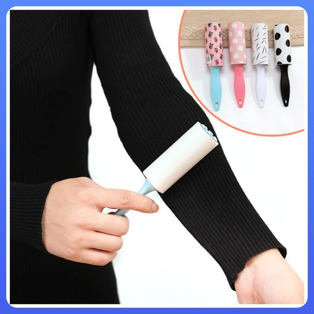 Lint Roller Pet Hair Remover Mini Portable 12 Pack Travel Size No Power Required for Clothing Furniture Car Seats Couch Reusable Clothes Cleaner Bulk Value Pack Great for Gift Bags