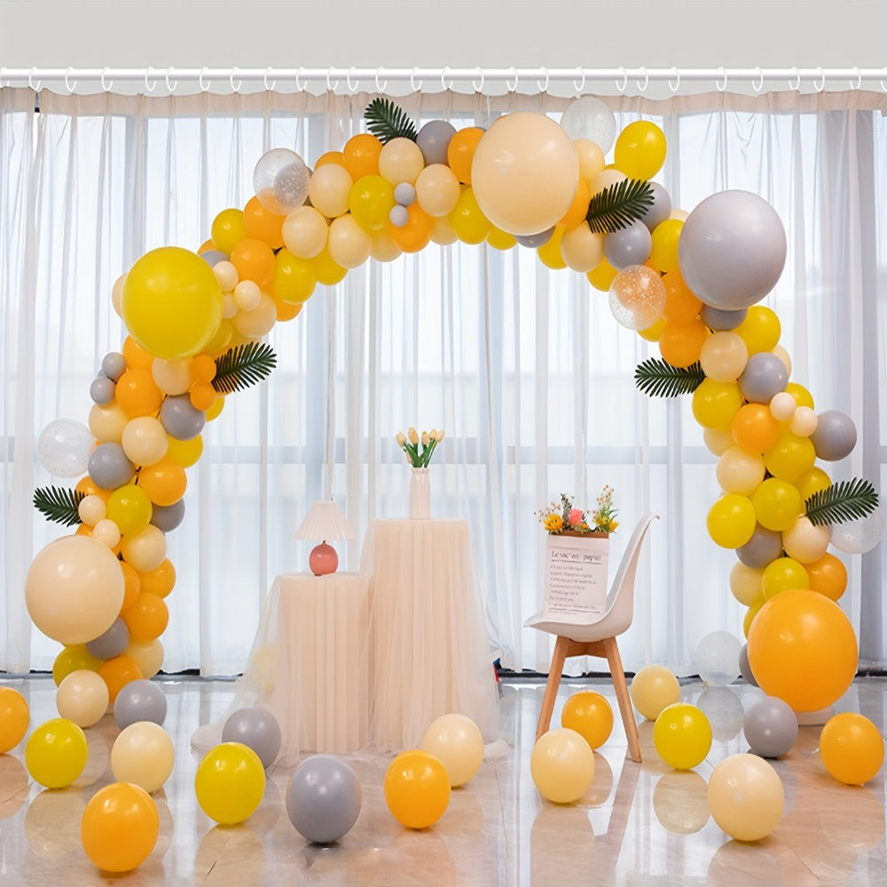 Balloon Arch Kit with Stand 3M Wide 98 Inch Tall, Adjustable Balloon Arch Stand with Water Fillable Bases and Manual Pump for Wedding Birthday Baby Shower Graduation Halloween Christmas Party Decorations