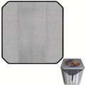Outdoor AC Cover Premium Waterproof Windproof | Super Durable Air Conditioner Protector with Breathable PVC Mesh Ventilation ¨C Dust & Cold Air Barrier for Condenser Units