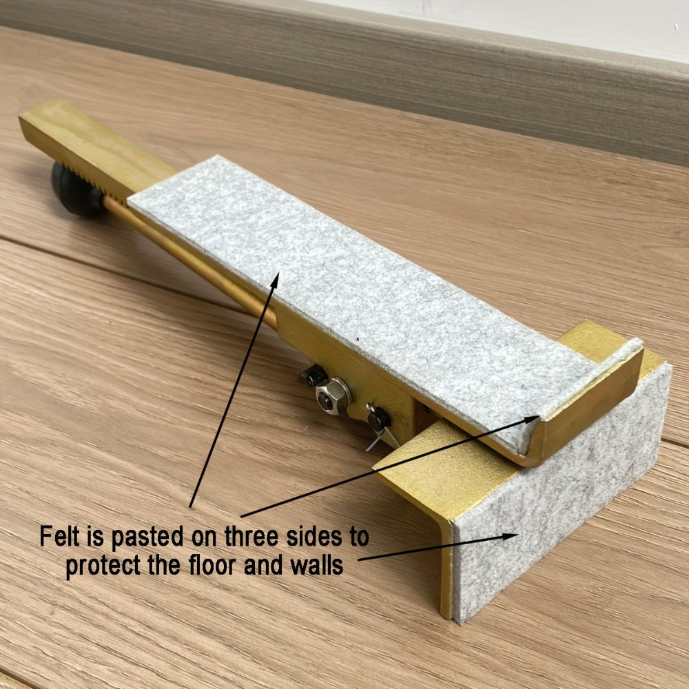 Hardwood Flooring Jack & Positioning Tool for Installing & Straightening Hardwood Floors ¨C Professional Floor Installation Tool for Tongue & Groove, Laminate & Engineered Wood Flooring