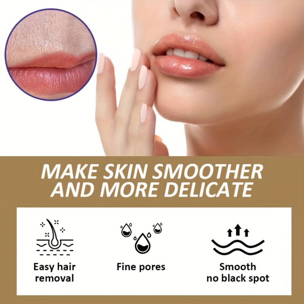 Hair Removal Cream with Coconut Essence & Aloe ¨C Mild Non-Irritating 5-Minute Formula for Underarms, Lips, Arms, Legs, Back & Bikini Area, Gentle Depilatory Cream for Sensitive Skin, 100g