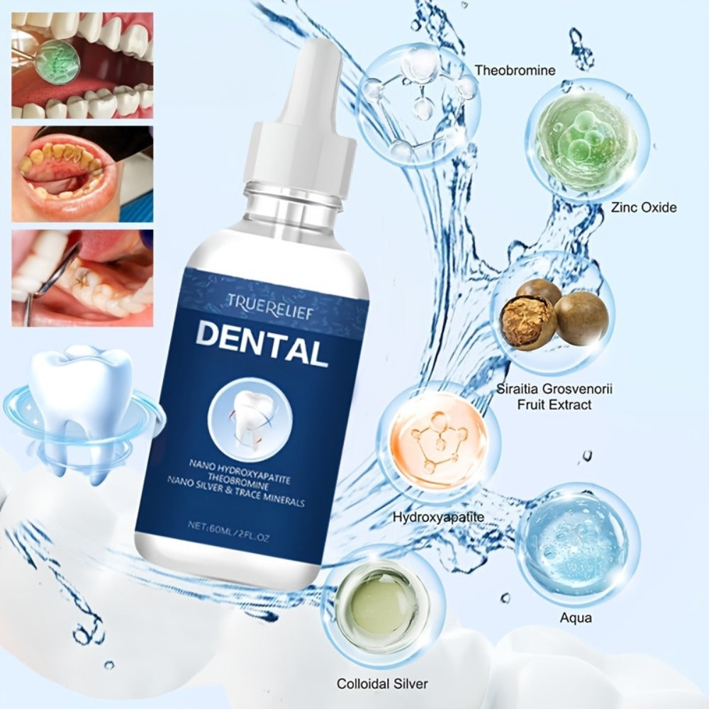 Tooth Drops with Hydroxyapatite ¨C Tooth Armor Liquid Remineralizing Drops for Cavity Protection, Enamel Repair & Sensitive Teeth, Daily Oral Care Fresh Breath Formula, 2.03oz ¨C Great Gift Idea