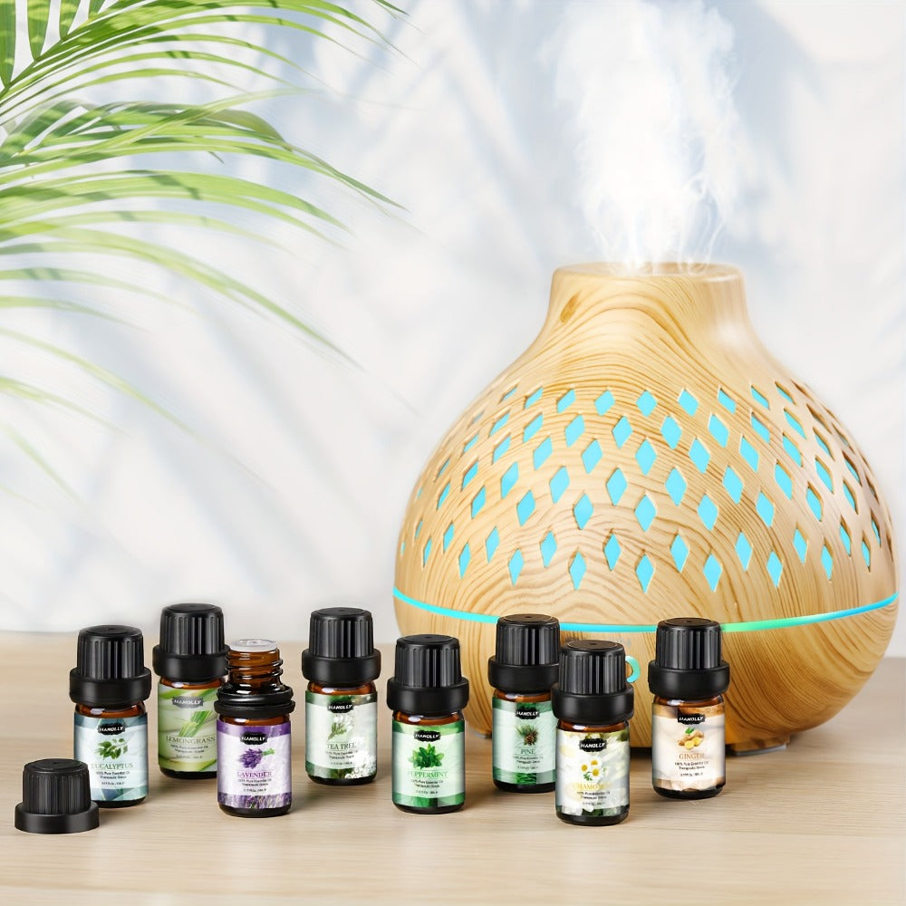 Essential Oils Set 12 26 32 48 Pcs Aromatherapy Gift Kit Lavender Eucalyptus Tea Tree Peppermint for Diffuser Humidifier Candle Soap Making Birthday Holiday Gift