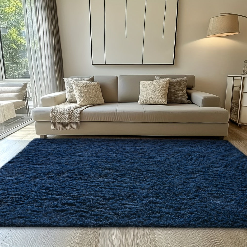 Fluffy Area Rug Large Soft Shag Carpet for Living Room Bedroom ¨C Non-Slip Ultra Thick Plush Floor Mat, Multiple Sizes & Colors, Home Decor