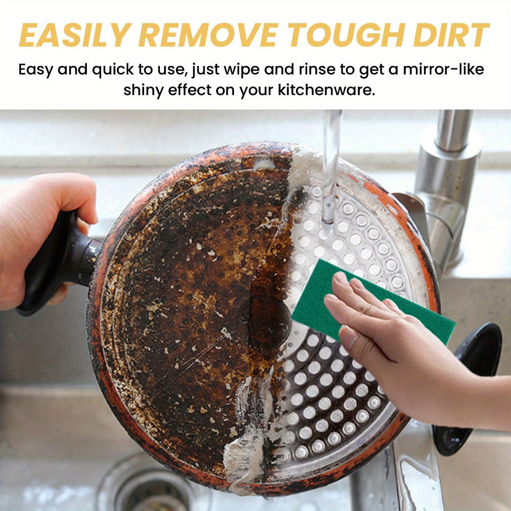 Cookware Bottom Cleaner Paste - Black Burn Stain Remover for Pots & Pans, Stainless Steel Cleaning Scrub with Sodium Chloride