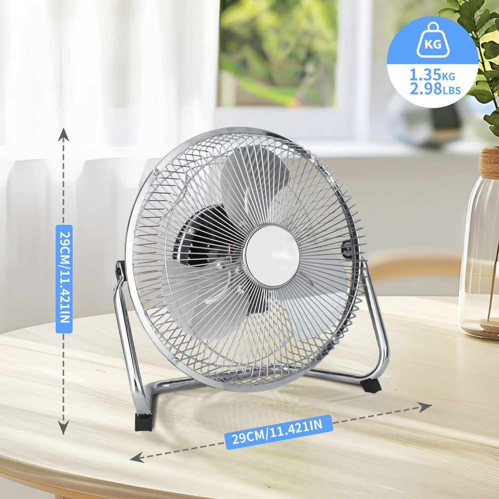 Industrial Floor Fan High Velocity, 3-Speed Heavy Duty Metal Cradle Fan with 360¡ã Tilt, Multiple Sizes Available, Powerful Air Circulation Fan for Warehouse, Workshop, Garage, Factory and Basement