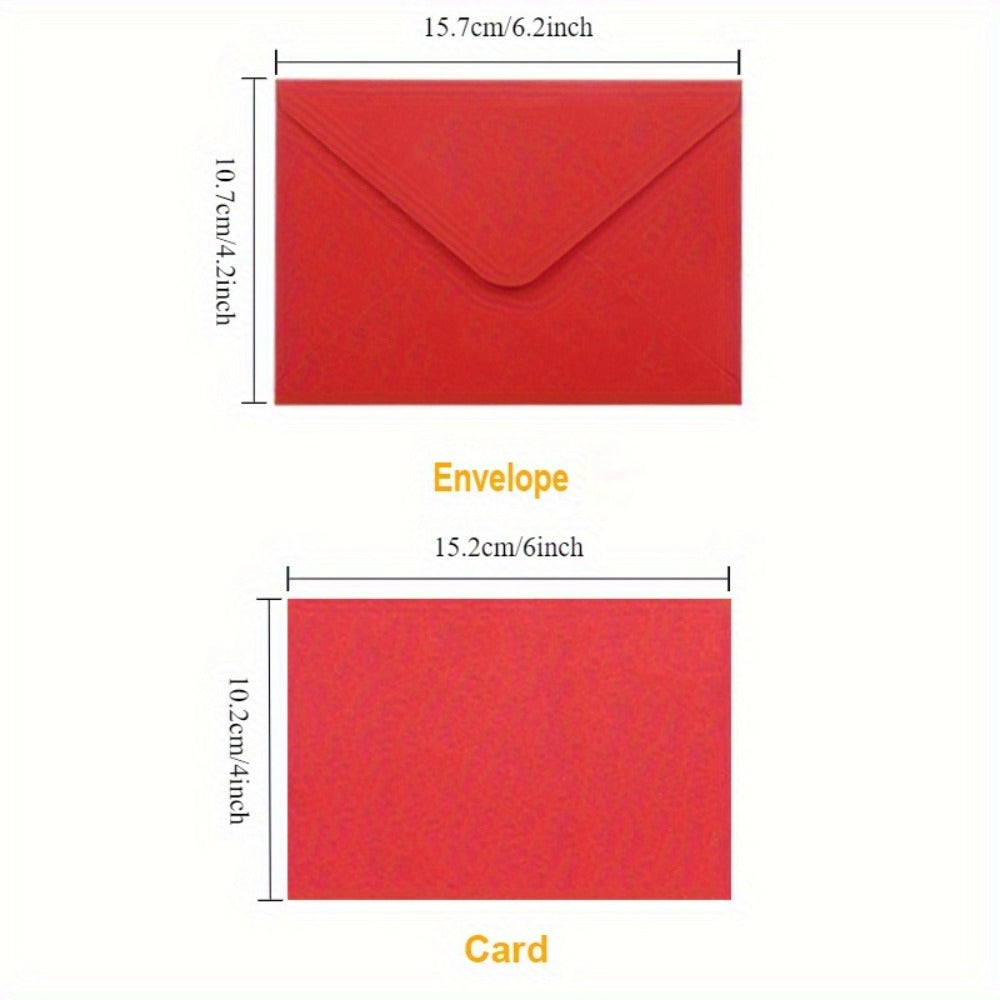 Blank Cards with Envelopes 4x6 Inch | 40 or 80 Sets Colorful Rainbow DIY Greeting Cards | Single Panel Holiday Christmas Birthday Note Cards Bulk Set | A Colors & B Colors for Crafts, Invitations, Thank You