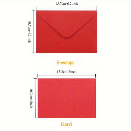 Blank Cards with Envelopes 4x6 Inch | 40 or 80 Sets Colorful Rainbow DIY Greeting Cards | Single Panel Holiday Christmas Birthday Note Cards Bulk Set | A Colors & B Colors for Crafts, Invitations, Thank You