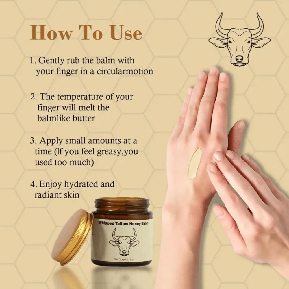 Shea Butter Cream Natural Moisturizer for Face & Body 60g - Deep Nourishing, Non-Greasy, Fast Absorbing | All Skin Types | Men & Women