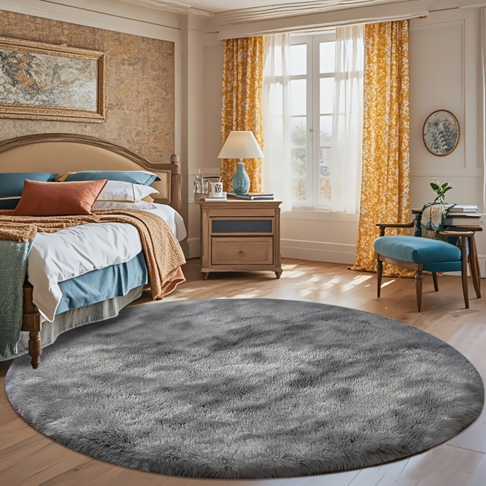 Fluffy Area Rug Large Soft Shag Carpet for Living Room Bedroom ¨C Non-Slip Ultra Thick Plush Floor Mat, Multiple Sizes & Colors, Home Decor