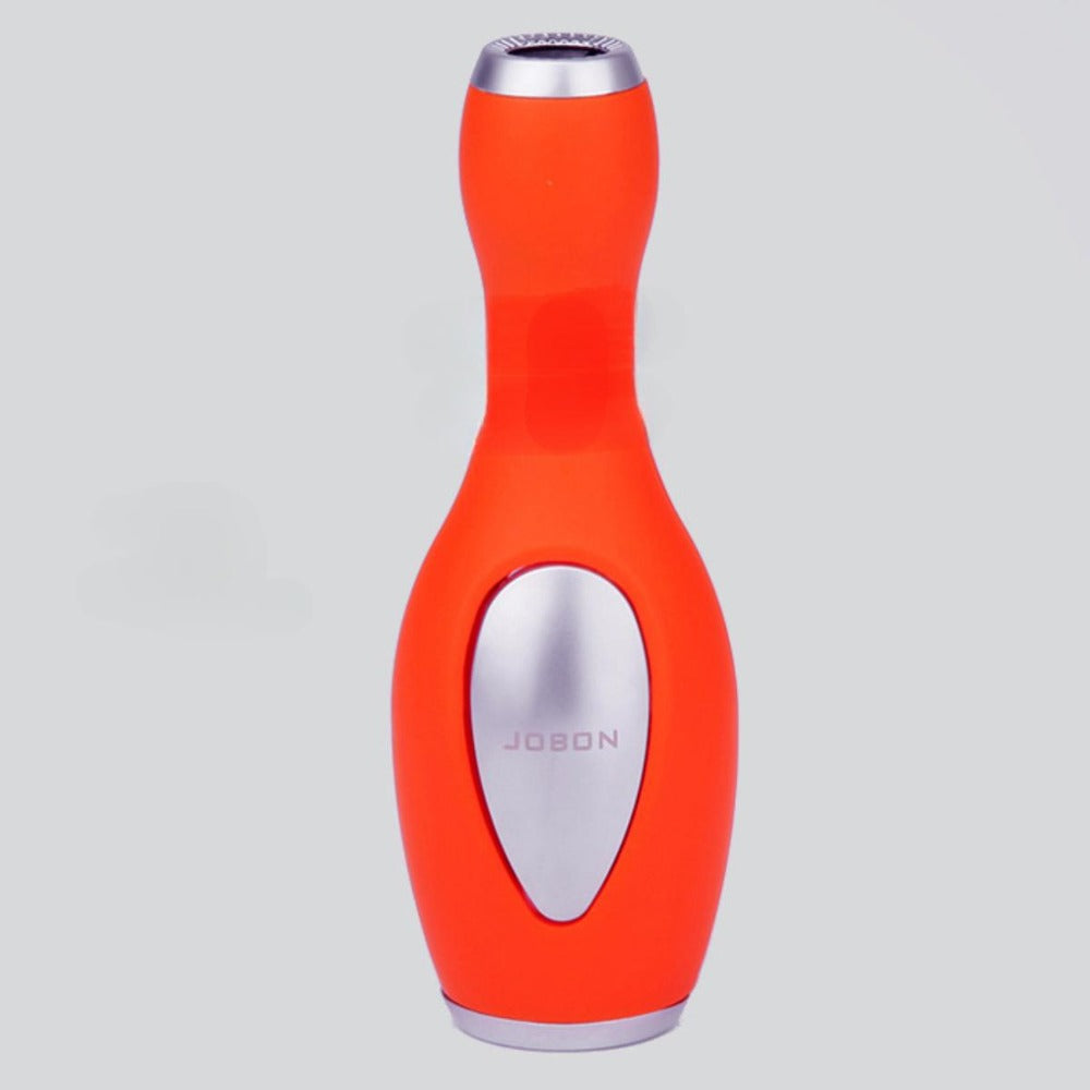 Bowling Ball Lighter Novelty Metal Torch Refillable Windproof Direct Inject Butane Igniter for Camping Grilling BBQ Candles Gift Decoration Silver White Orange Black Blue