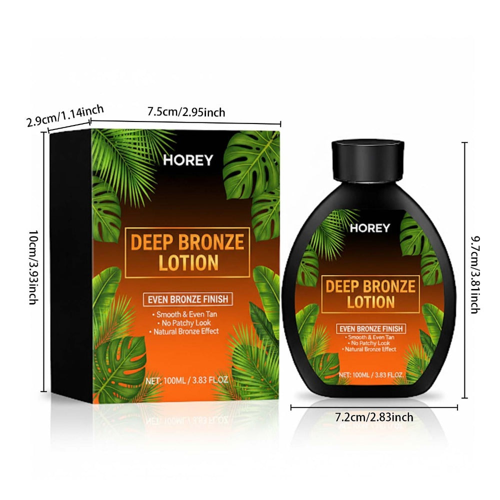 Self Tanning Lotion 3.38oz ¨C Sunless Tanner for Natural Bronze Glow, Evenly Moisturizing Non-Greasy Self Tanner, Wheat Golden Brown Finish, Protective Barrier Formula, Daily & Beach Use, Streak-Free Tan