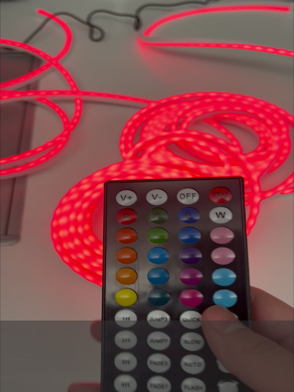 Neon Rope Lights RGB LED Flexible Strip with App & Remote Control, IP65 Waterproof, Music Sync, Cuttable, 24V Safe, DIY Neon Light for Bedroom, Gaming Room, Kitchen, Outdoor, Halloween, Christmas Decor